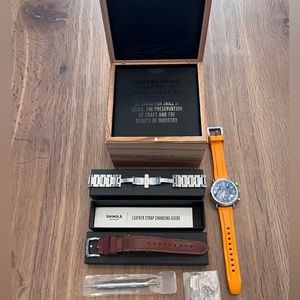 THE RUNWELL CHRONO 41MM - bundle! 3 bands + box